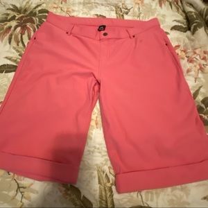 Hot Pink Bermuda Shorts